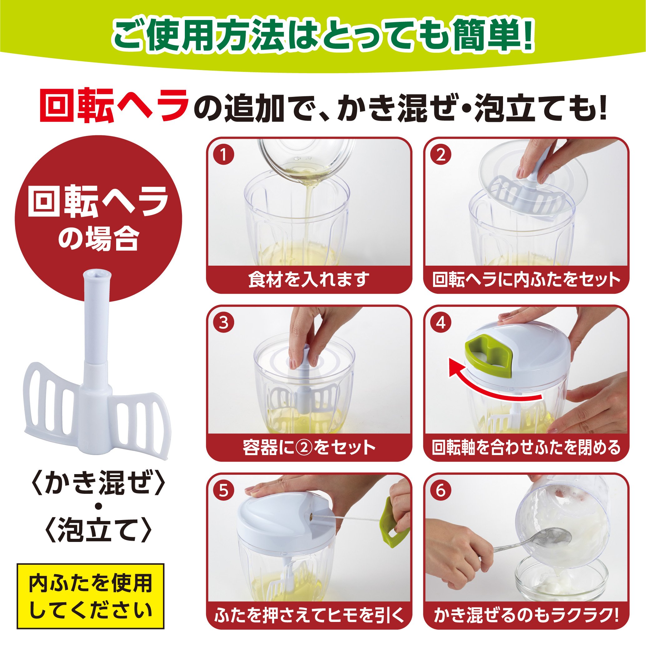 Amazon.co.jp : 竹原製缶 みじん切り器 BIG 野菜 チョッパー ホワイト